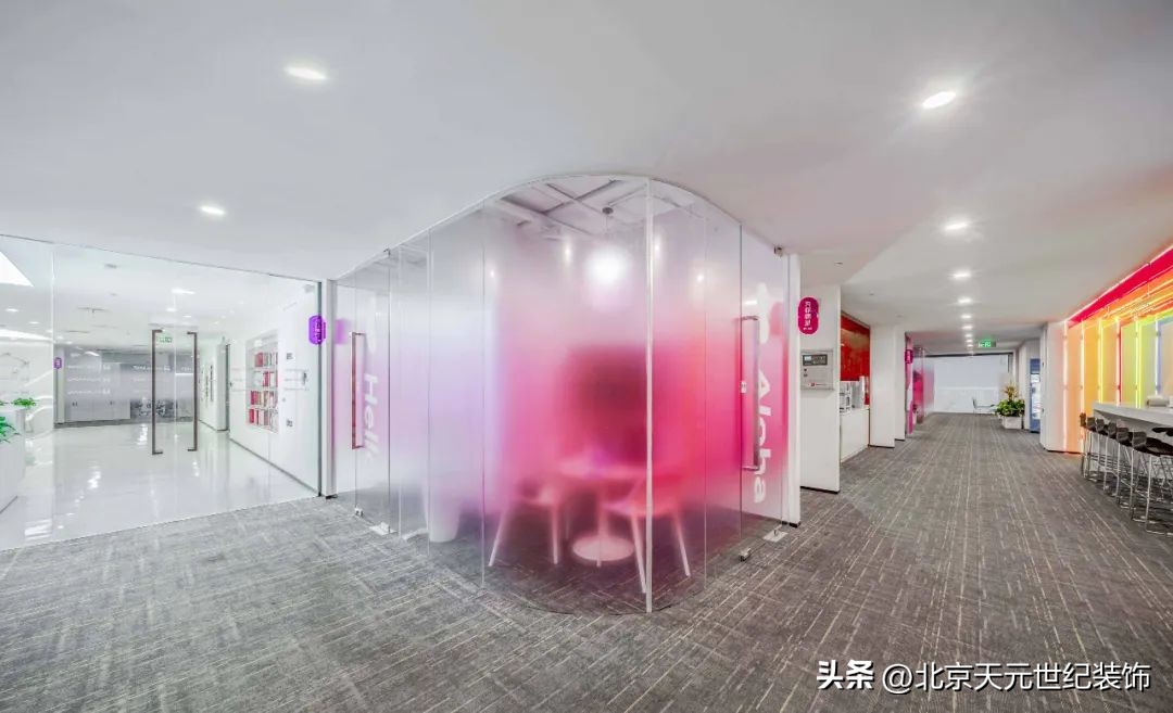 专业的工作室装修设计案例,高档教育公司装修设计案例