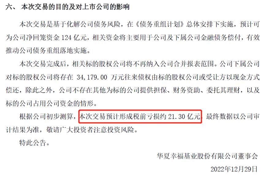 华夏幸福重组之路,华夏幸福何时被国资接盘