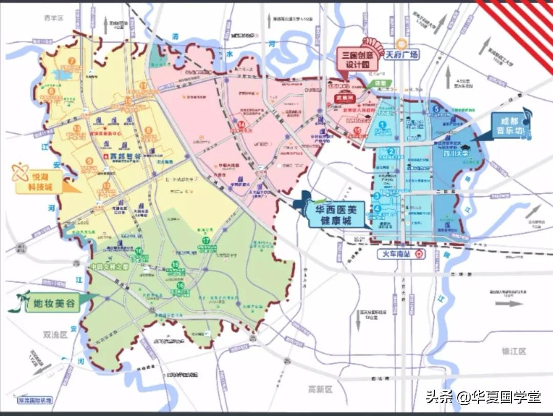 2022年武侯重大项目投资清单发布，看悦湖科技城这个区域如何布局