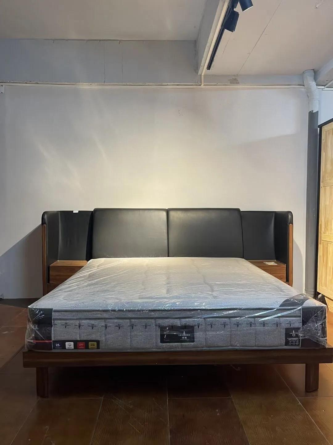 轻奢儿童实木床,意式轻奢实木床推荐