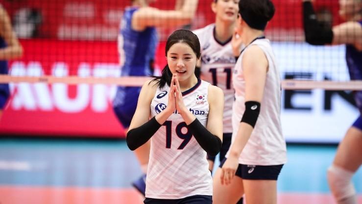 韩国排球运动员李多英视频,韩国排球队员李多英简历