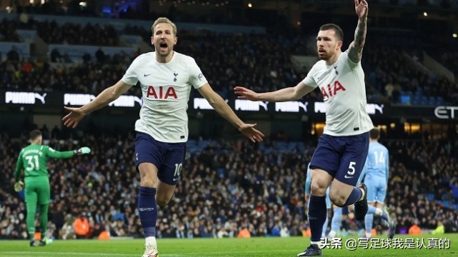 6脚射门打进3球，孔蒂的热刺靠防反掀翻曼城，功利足球不过时