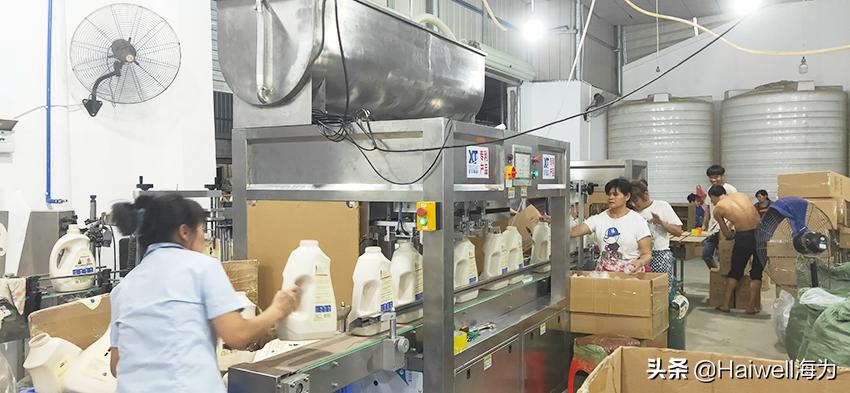 Haiwell（海为）PLCHMI四头灌装机-旋盖机解决方案