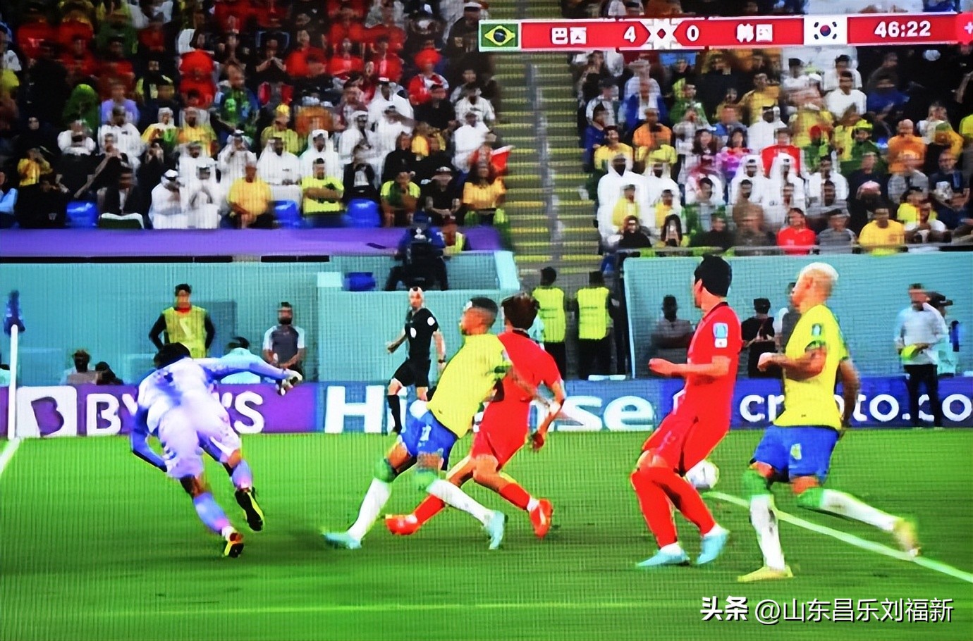 我看世界杯之二十：巴西队VS韩国队（2022·12·08）