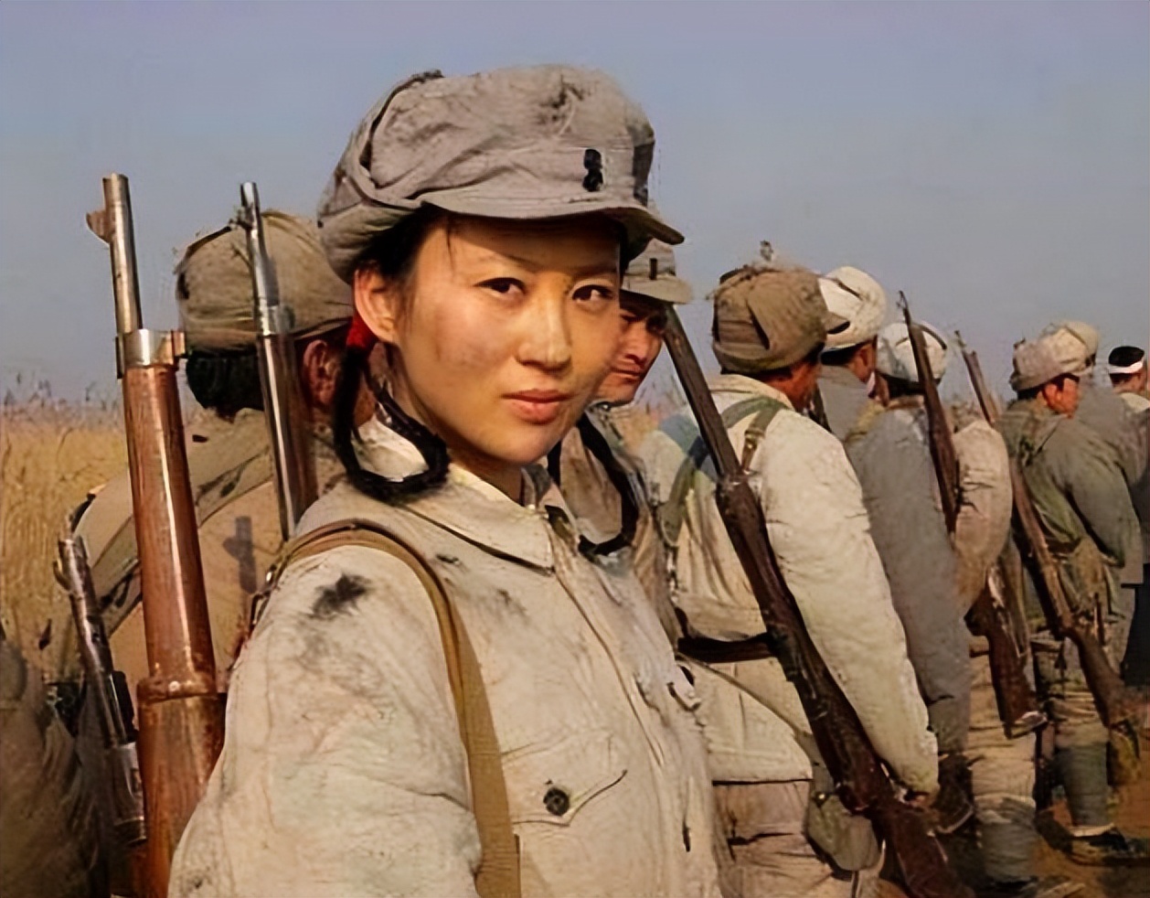 日军杀害的抗日女英雄真实图片,连杀七名日寇的女英雄