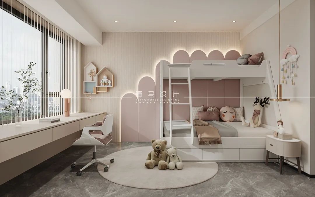 彭家坪龙湖景粼天著大平层样板间,龙湖景粼天序165大平层