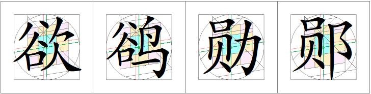 汉字书写的重心,汉字的重心是什么