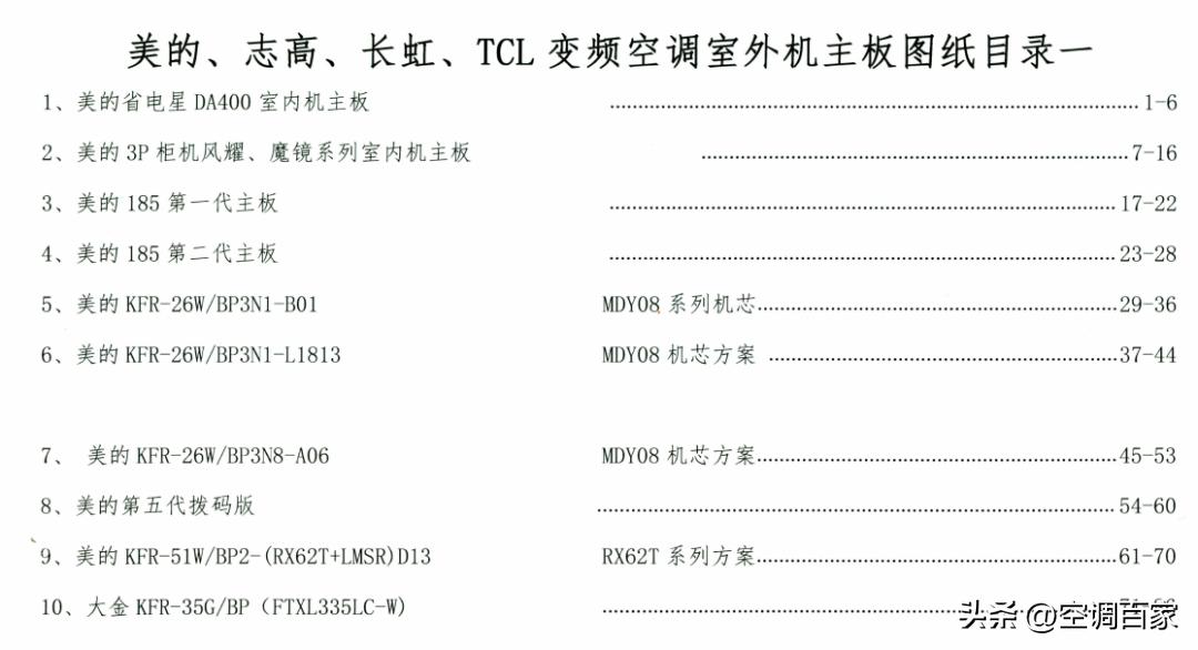 变频空调电路板维修视频技术资料,变频空调ipm电路图详解