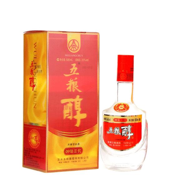 2011五粮陈52%浓香型白酒,五粮液春秋冬夏浓香型白酒系列