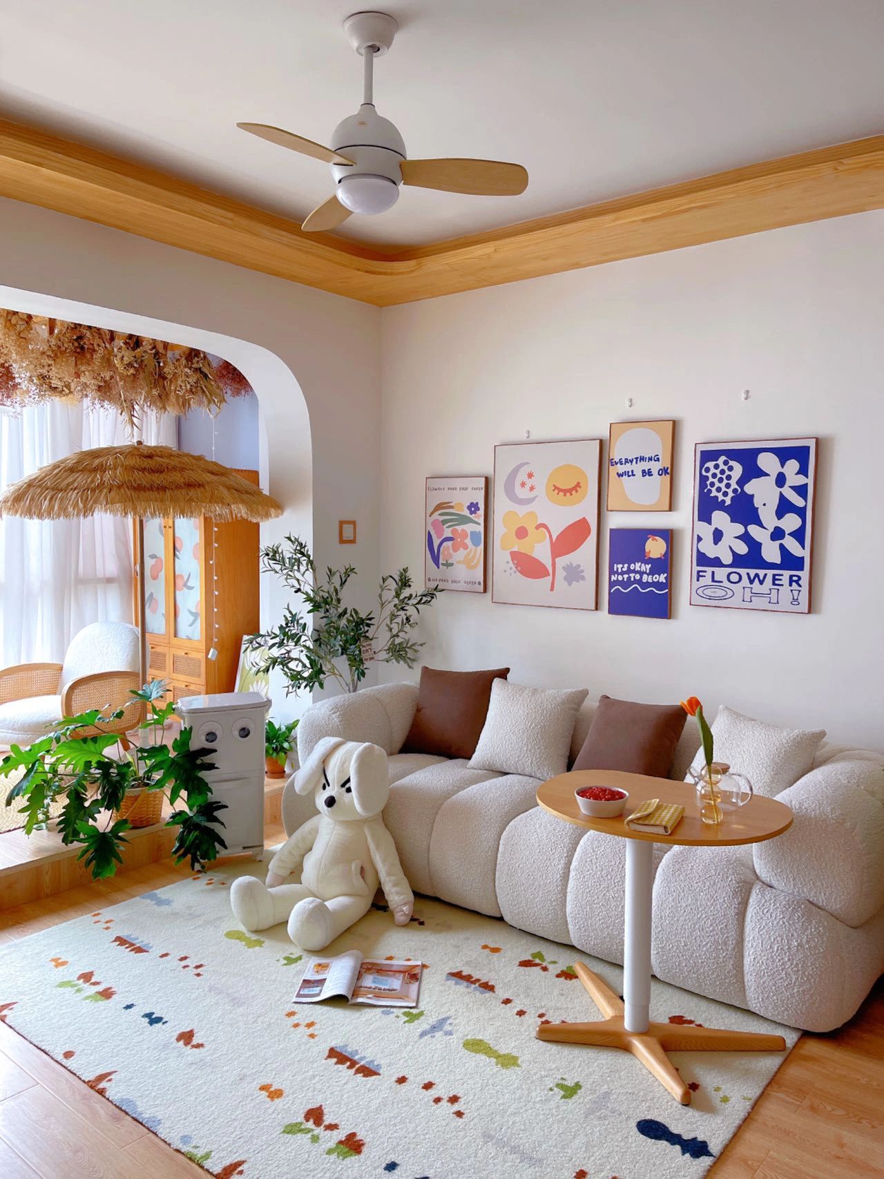 简单温馨的房间布置图片,全屋布置得温馨又实用堪称教科书