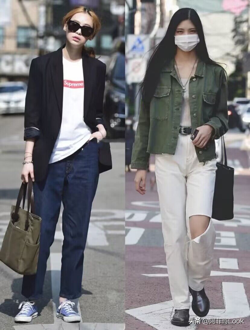 韩国女孩特别喜欢打扮吗,韩国女生爱穿外套