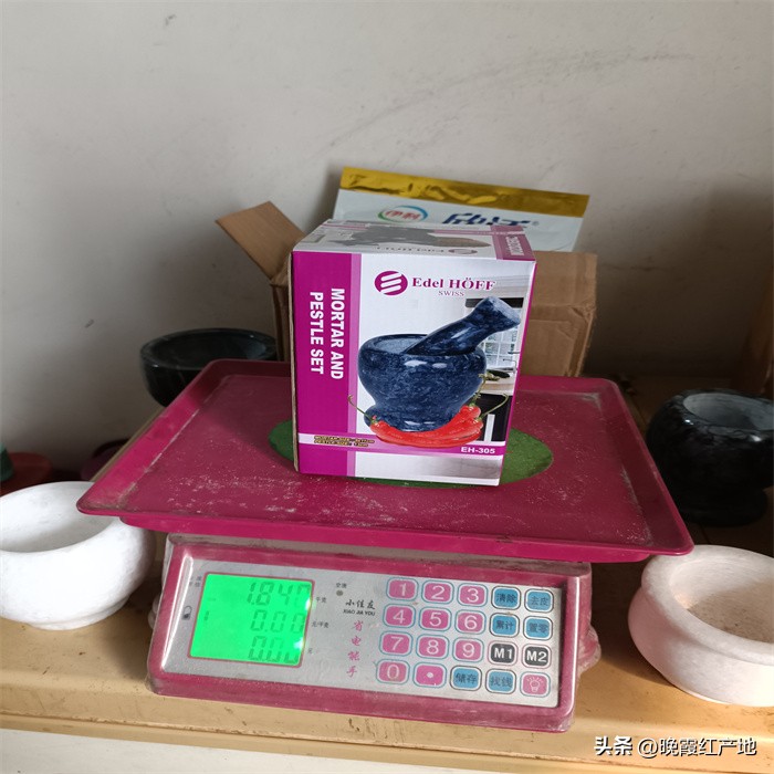 大理石蒜臼子的作用和制作