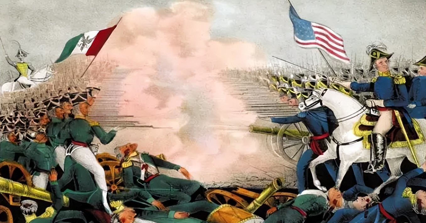 美墨战争时墨西哥很强大,美墨战争墨西哥丧失的领土演变