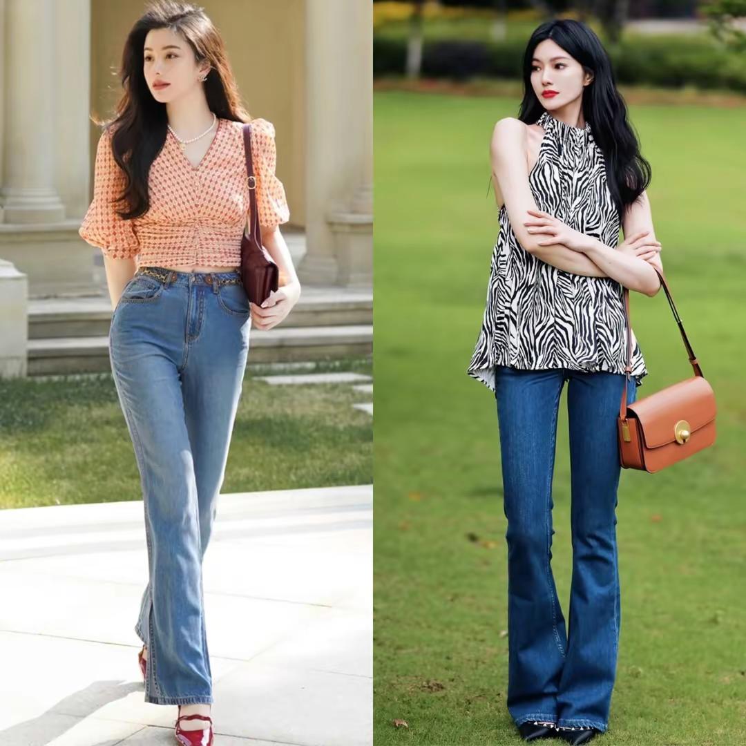 这才是当下最流行的女装,春季最新版哈伦裤穿搭