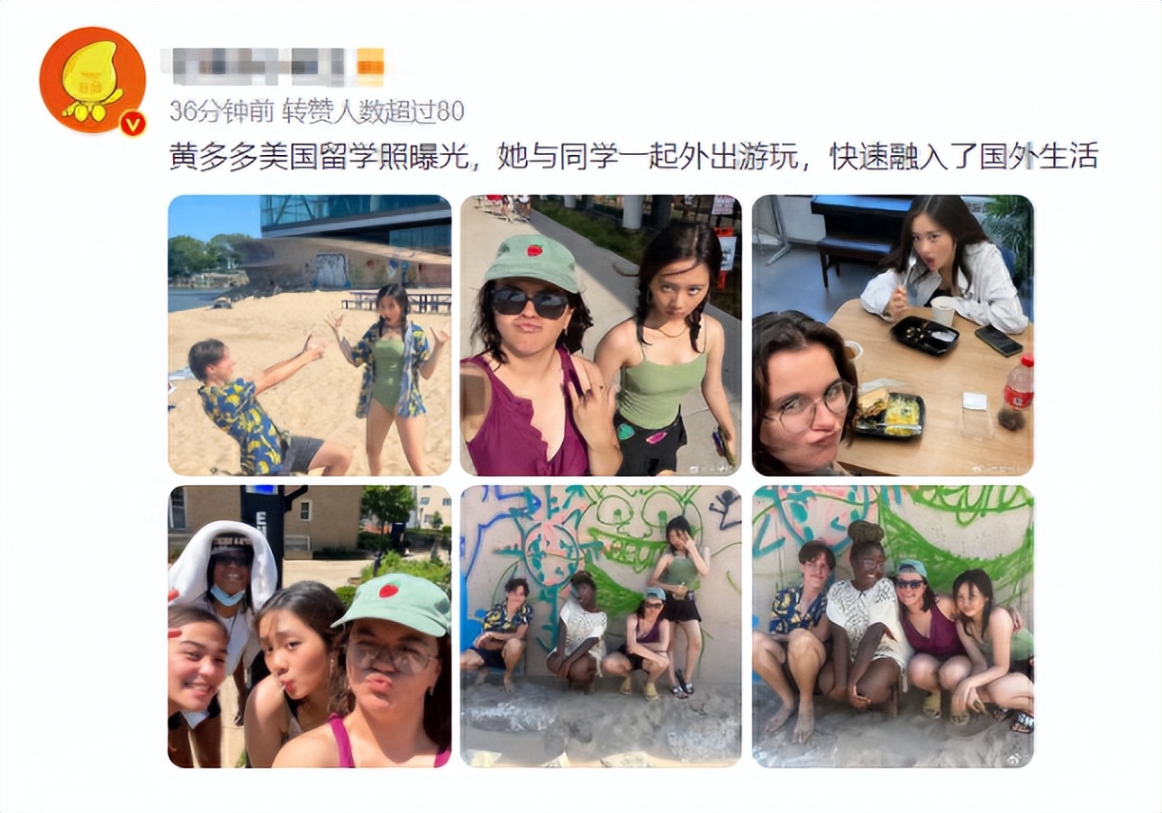 黄磊女儿出国留学,黄磊与他女儿