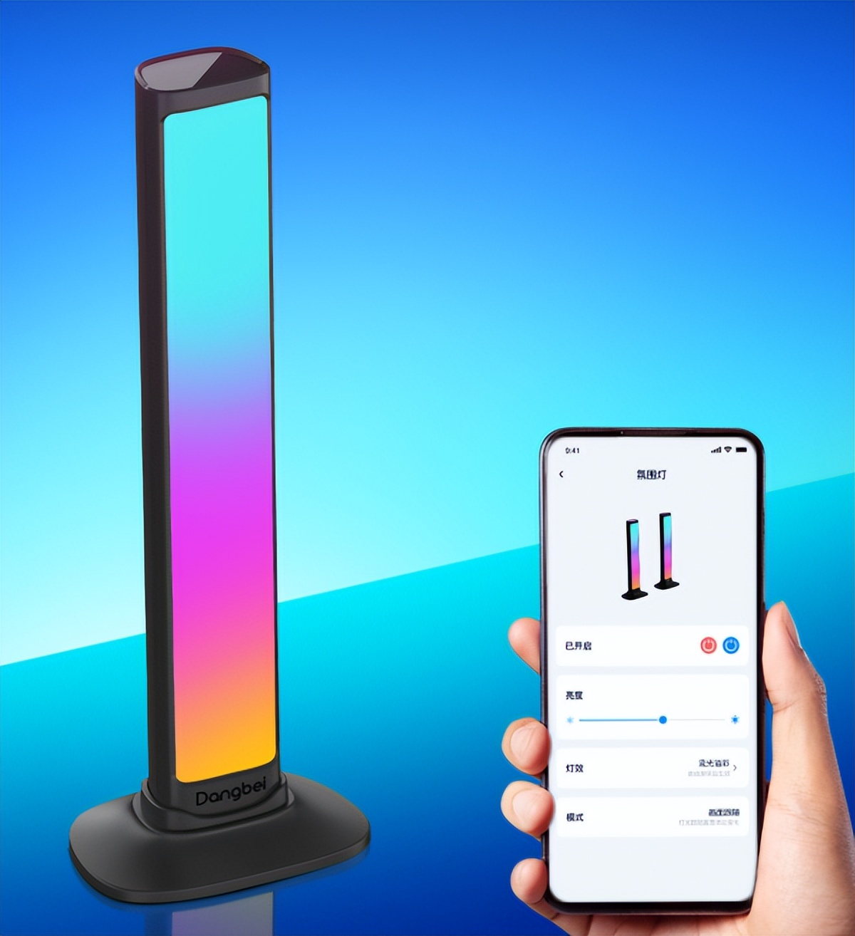 飞利浦led灯氛围灯,飞利浦rgb氛围灯跟led有什么区别