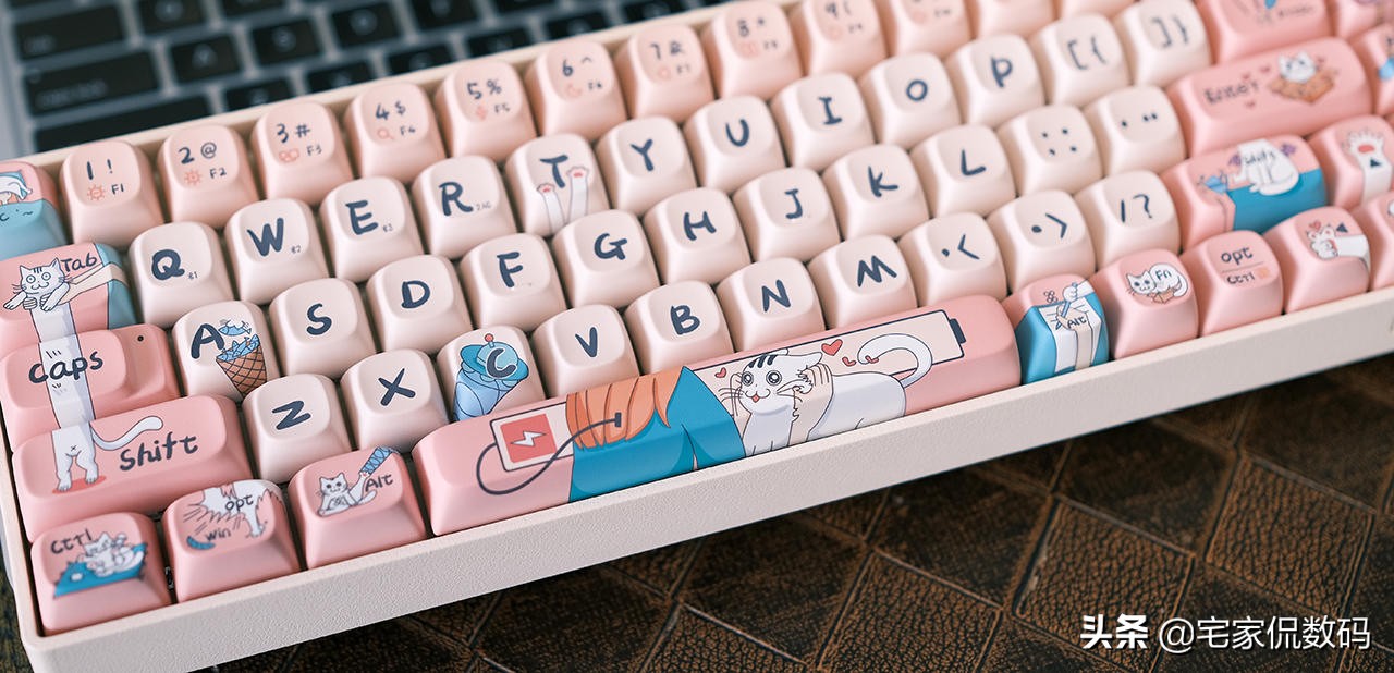 洛斐小翘无线蓝牙机械键盘,洛斐机械小键盘