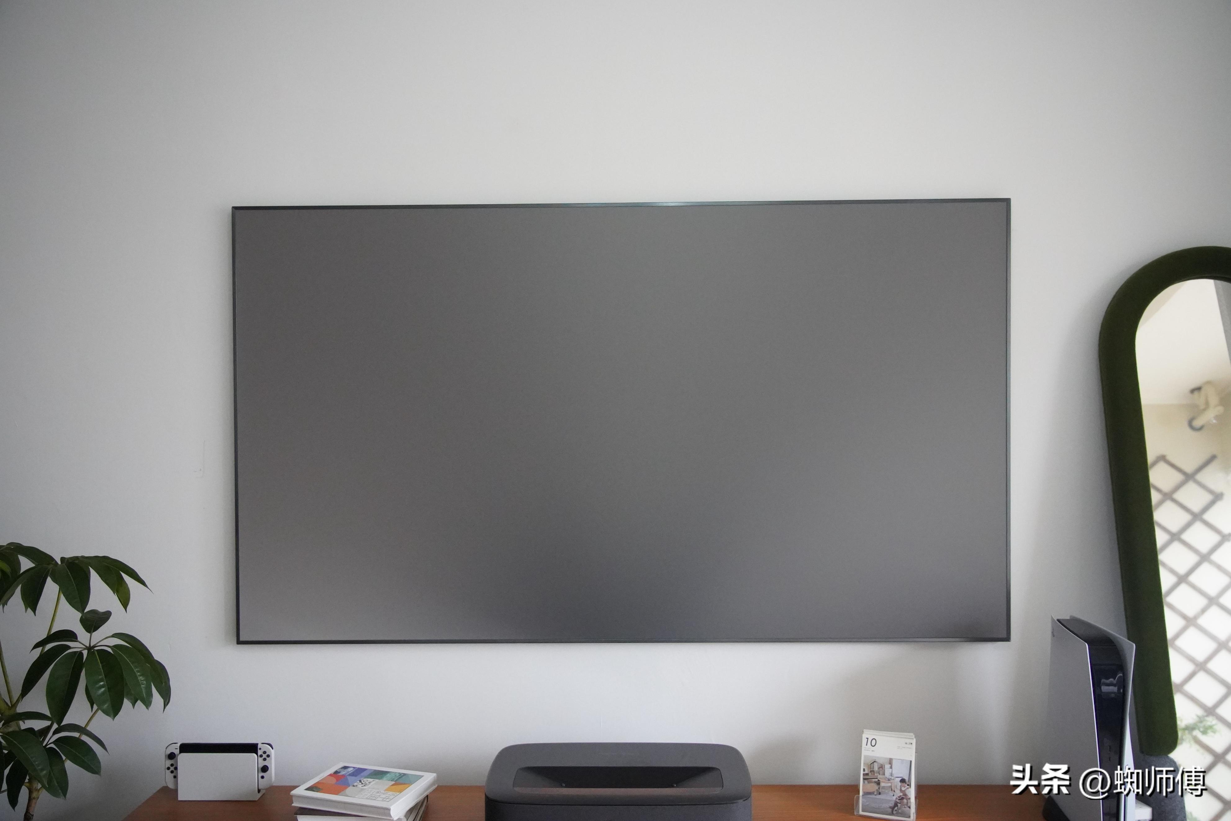 大屏幕护眼电视,海信激光电视80d9h80英寸测评