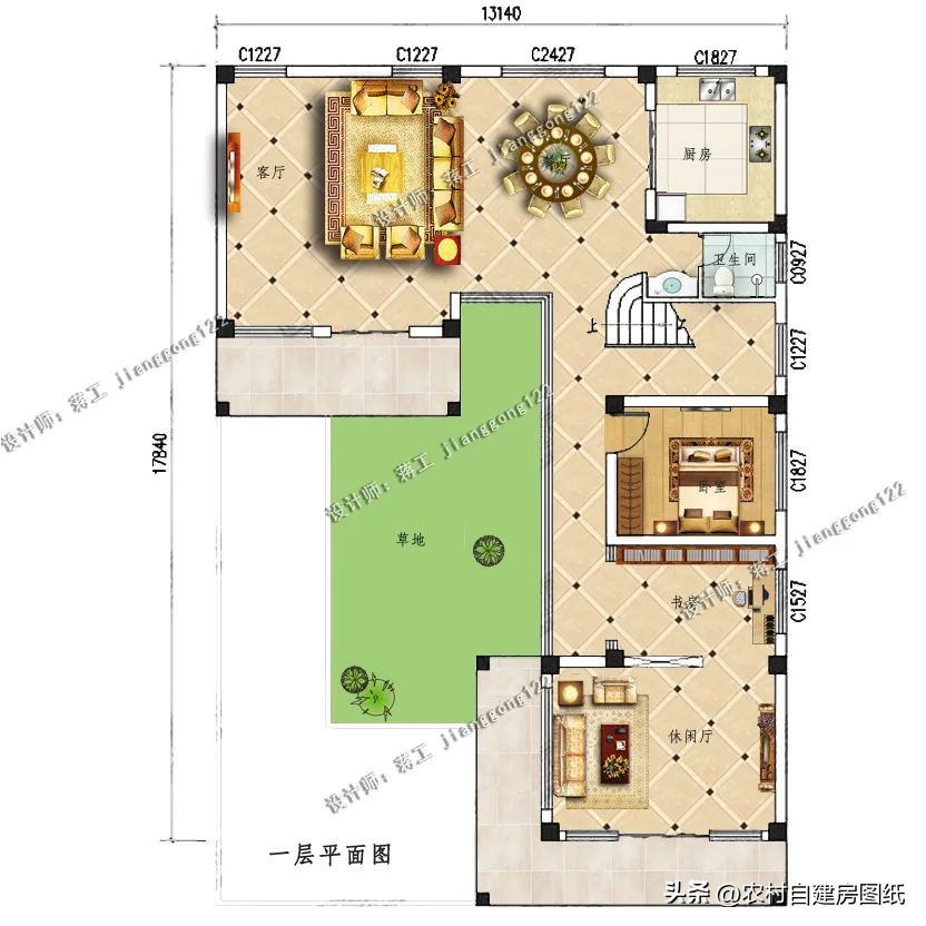 现代风农村三层现代简约小别墅,现代极简风别墅农村二层