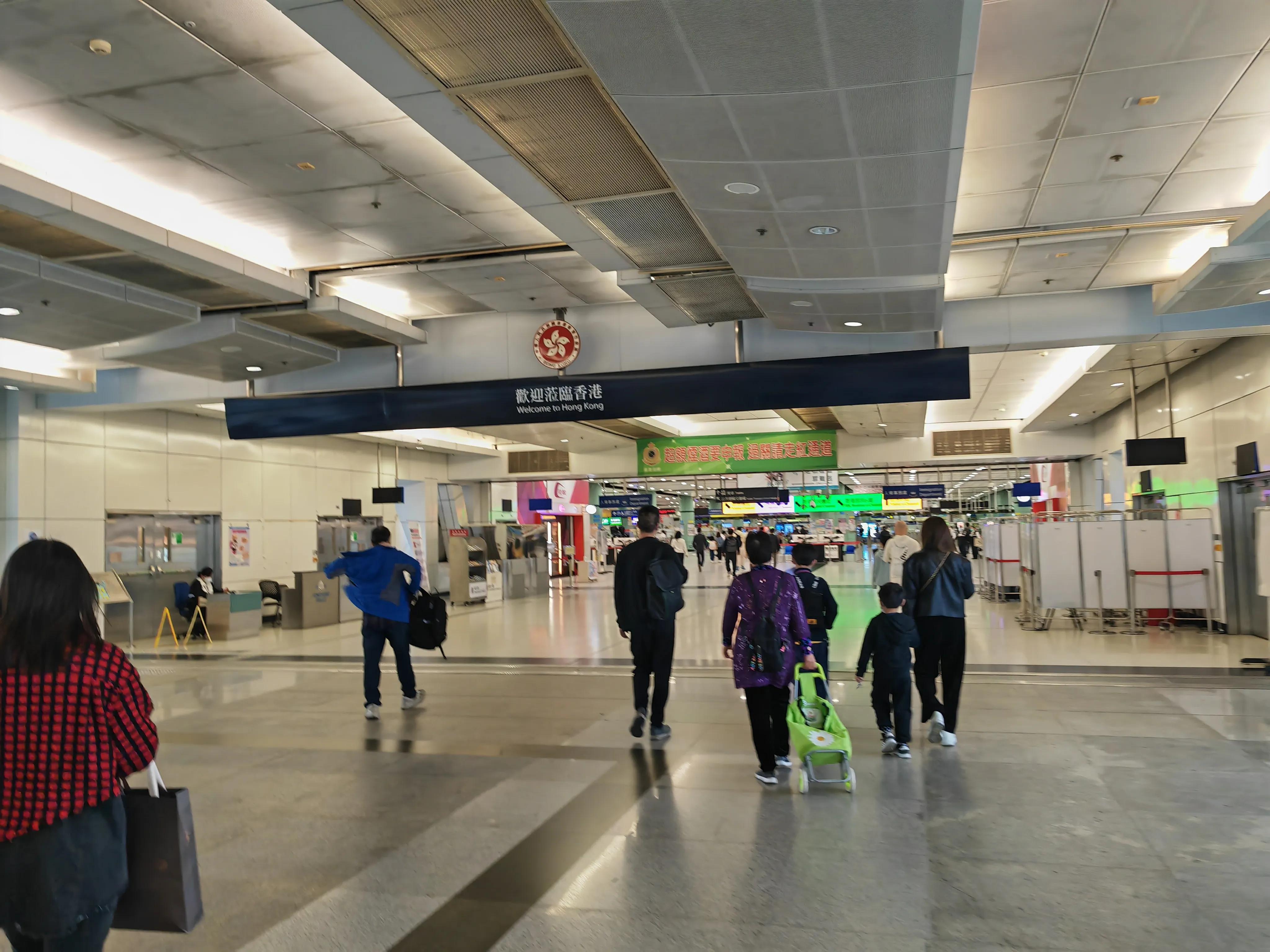 从深圳去香港走哪个口岸方便,从香港回深圳福田口岸怎么过关