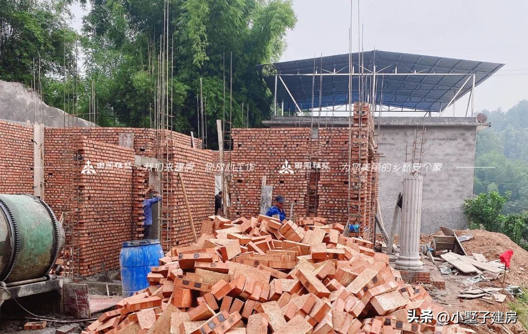 建一个房子一定要给老人住才是家,给爸妈盖一座中式房子