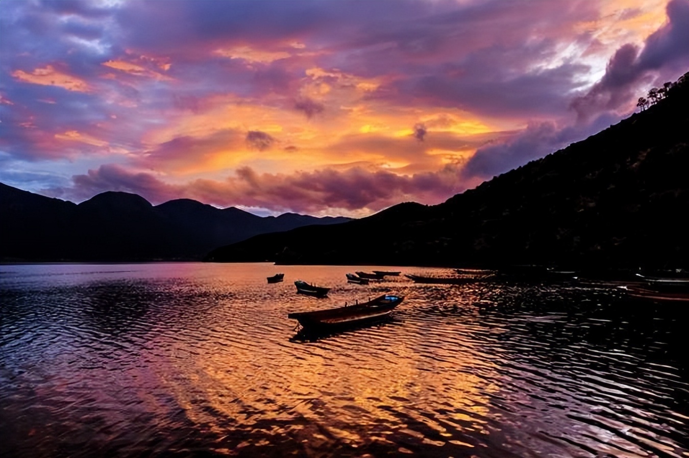 泸沽湖风景真实照片,泸沽湖到贵州沿途风景