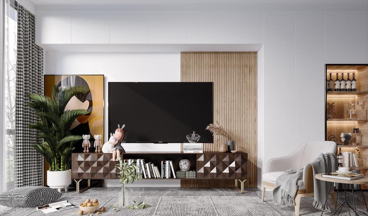 电视柜多少尺寸好看又实用,电视柜一般什么尺寸好看又实用