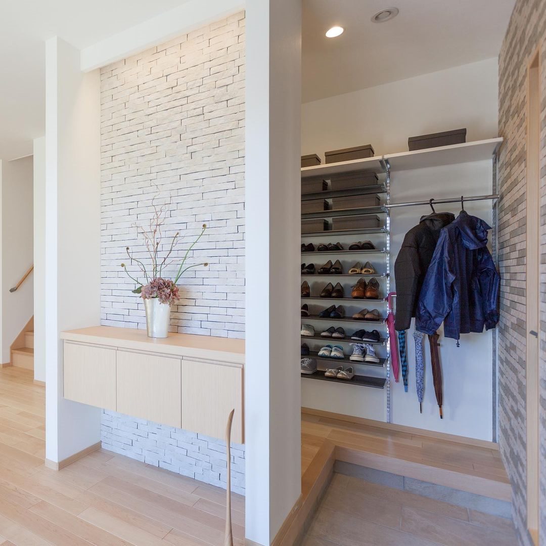 门厅柜鞋柜衣帽柜收纳 (玄关鞋柜还能这样设计收纳性极强)