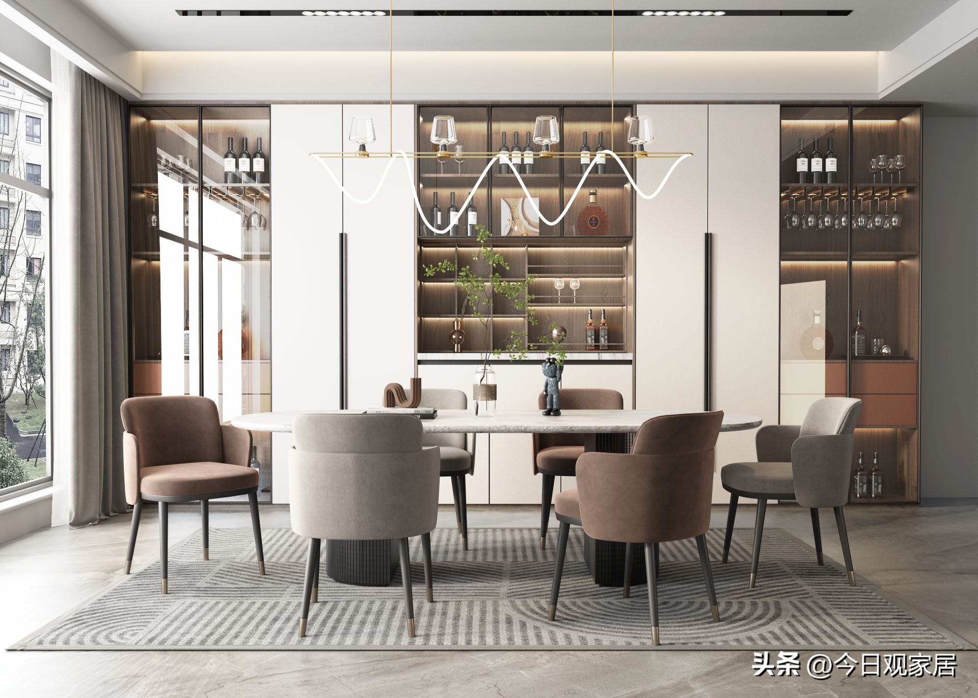 高颜值餐厅设计案例有你喜欢的吗,整理几款超好看的餐厅设计