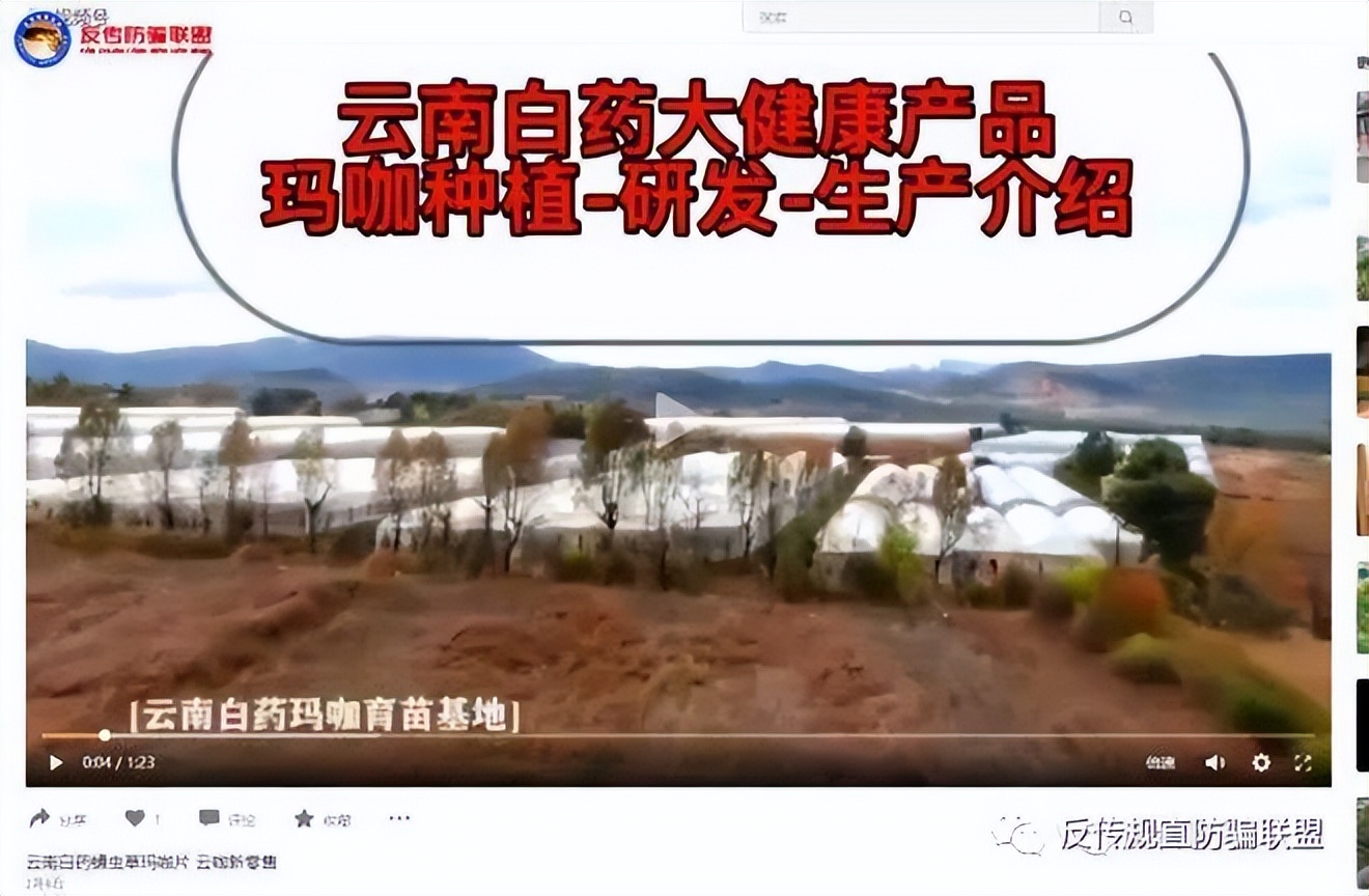 云南白药云咖新零售蛹虫草玛咖片营销与澜庭集有染又一收割韭菜盘