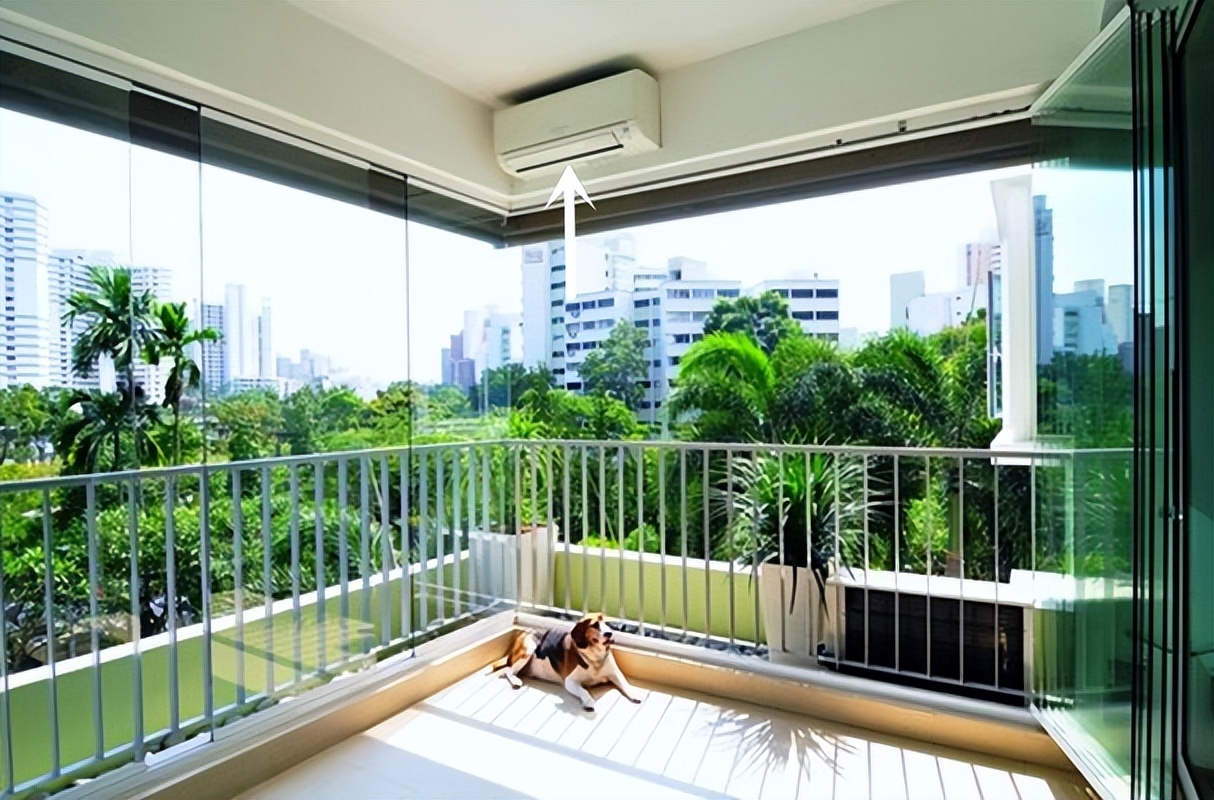 露天阳台装空调方案,冬天阳台装什么空调