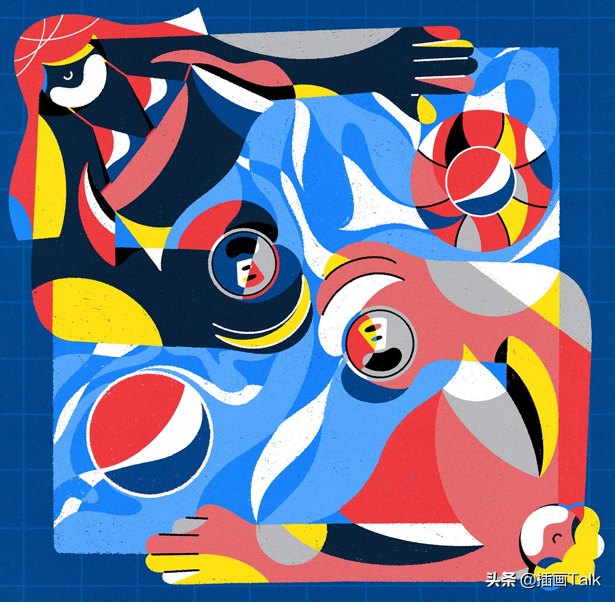 巴西插画师泰拳,巴西插画师raysafontana