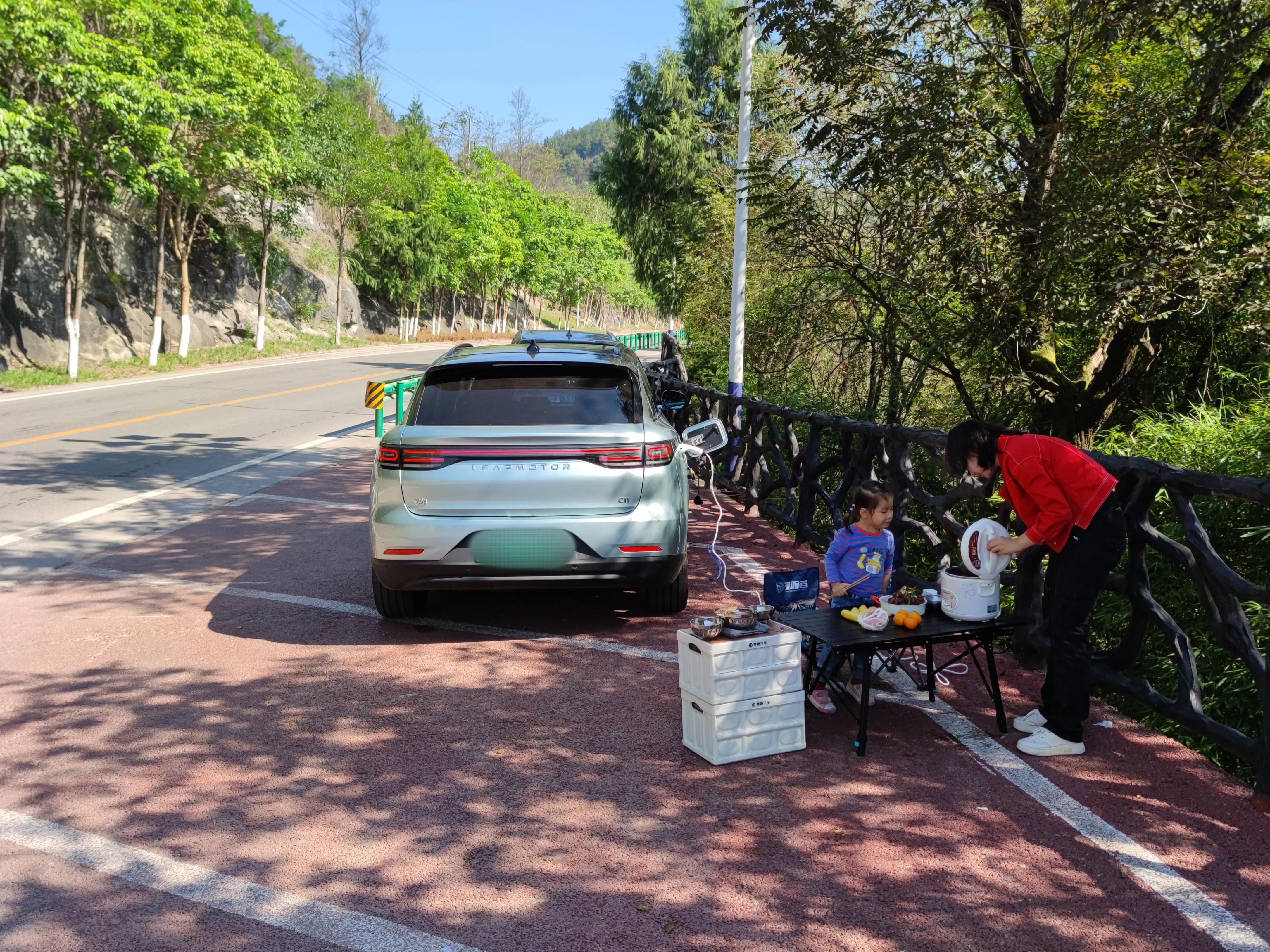 零跑C11电车春日出游计划