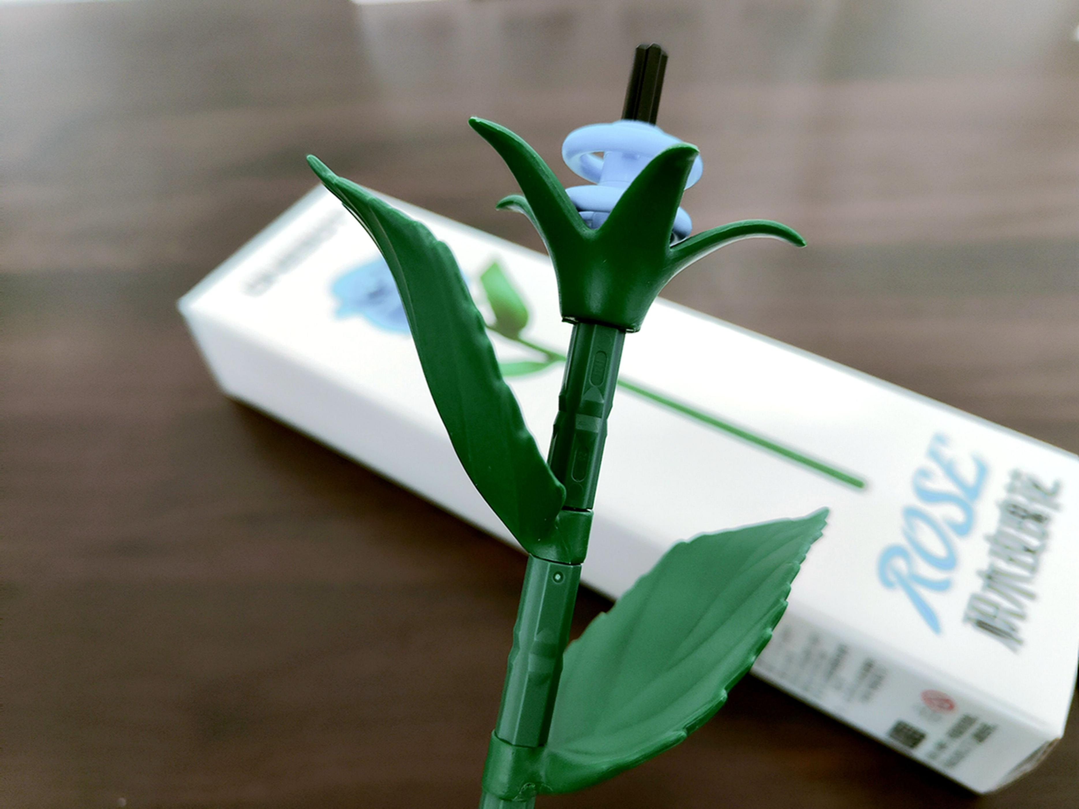 新潮爱礼，蓝色经典，永恒之花永不凋落，ONEBOT积木玫瑰体验