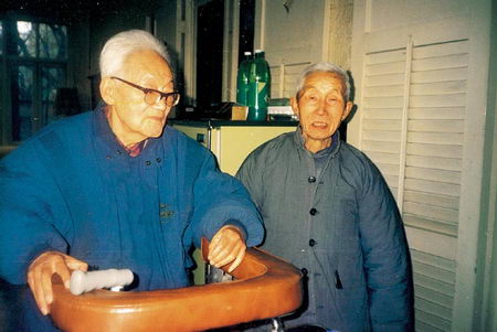 巴金生前录像,李小棠和巴金