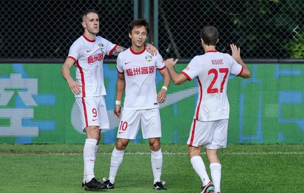 梅州客家实力,梅州客家征战中超