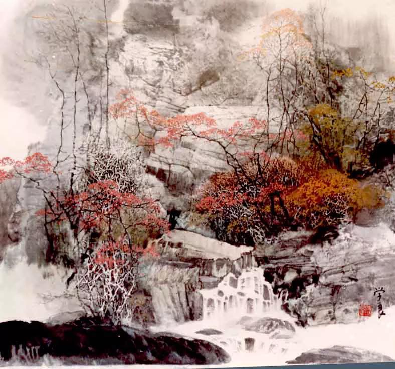 名家余玉奇山水画精品欣赏,古代名家横幅山水画作品欣赏