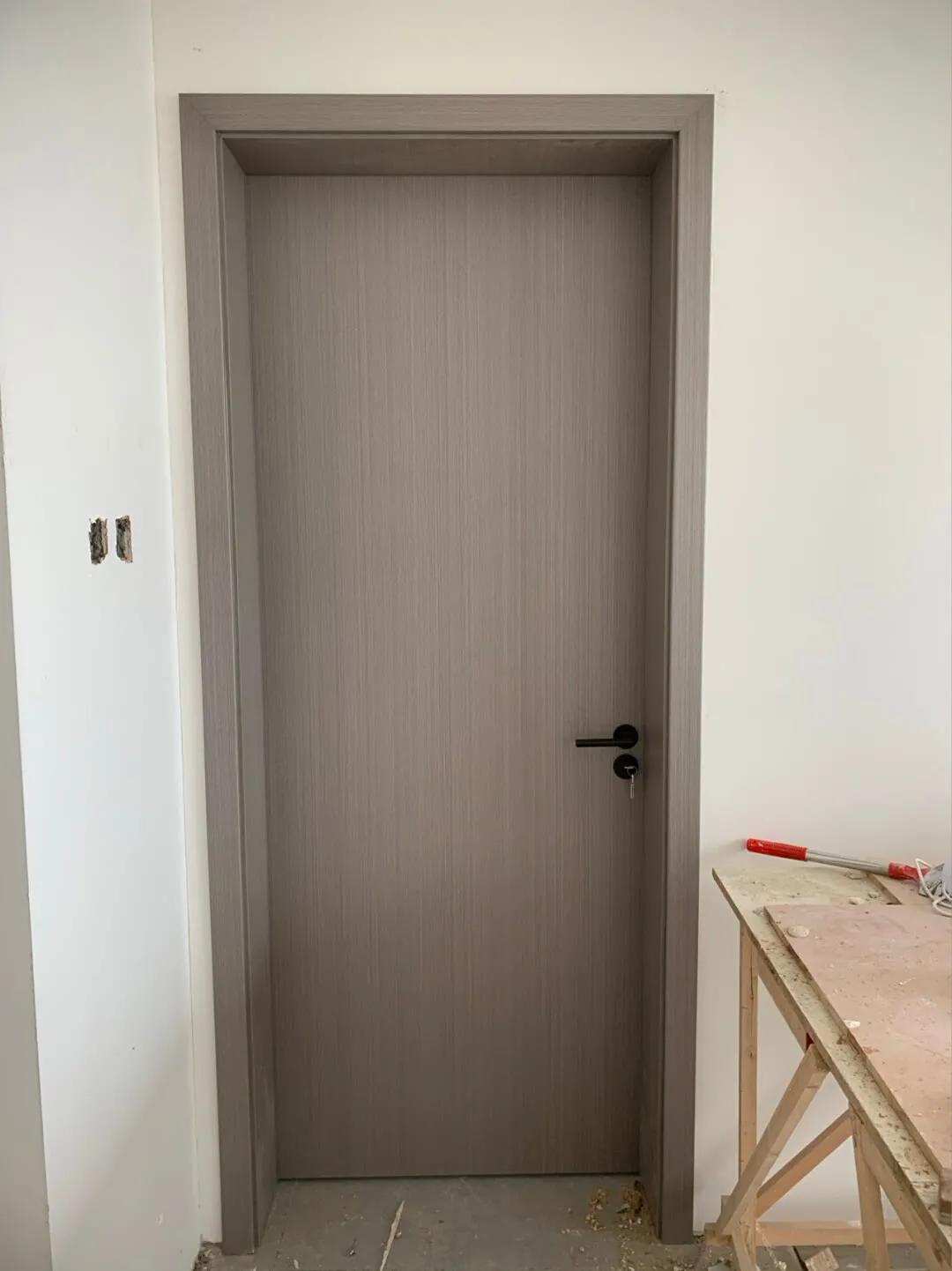 白墙搭配什么颜色木门,房间木门颜色搭配效果图