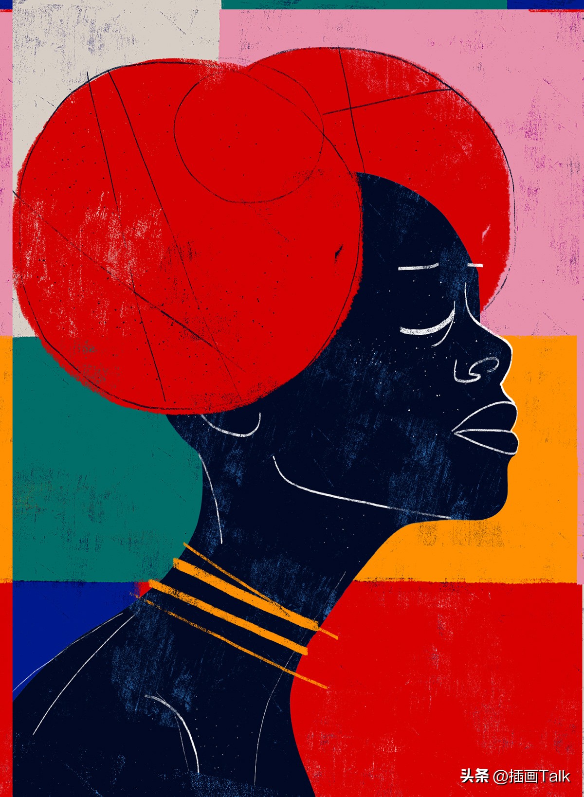 巴西插画师可爱动物,巴西插画家janaglatt的插画