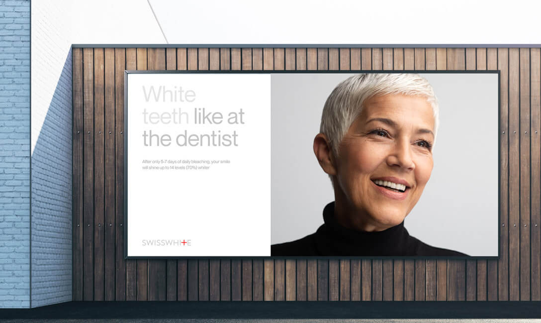 「MHD°妙合分享」独特的牙齿美白,SWISSWHITE医药品牌设计欣赏