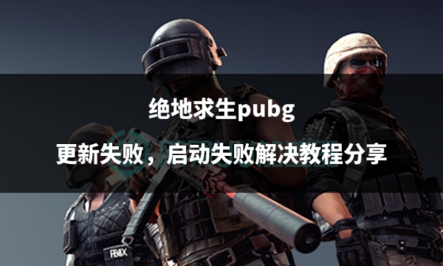 pubg绝地求生进程已崩溃原因集合,pubglite更新失败
