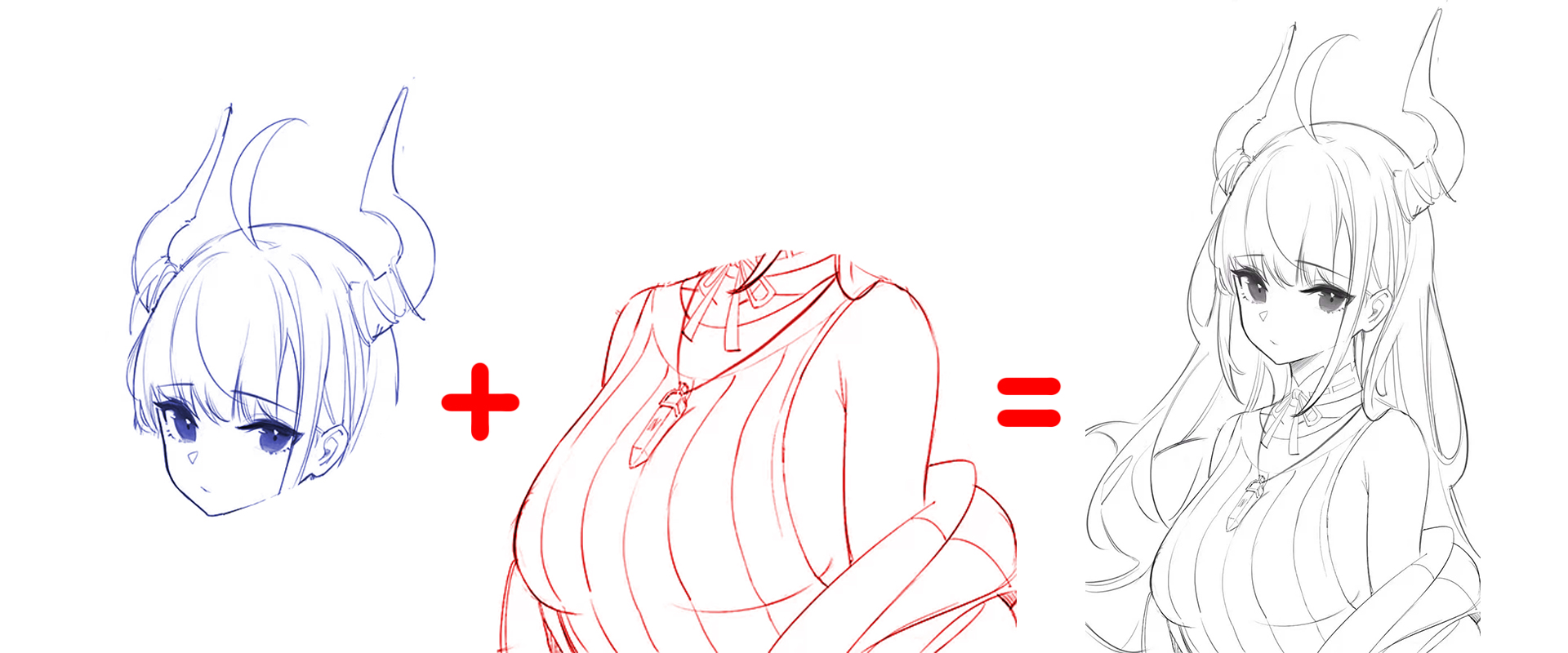 脖子该画在哪,怎么画男生的脖子