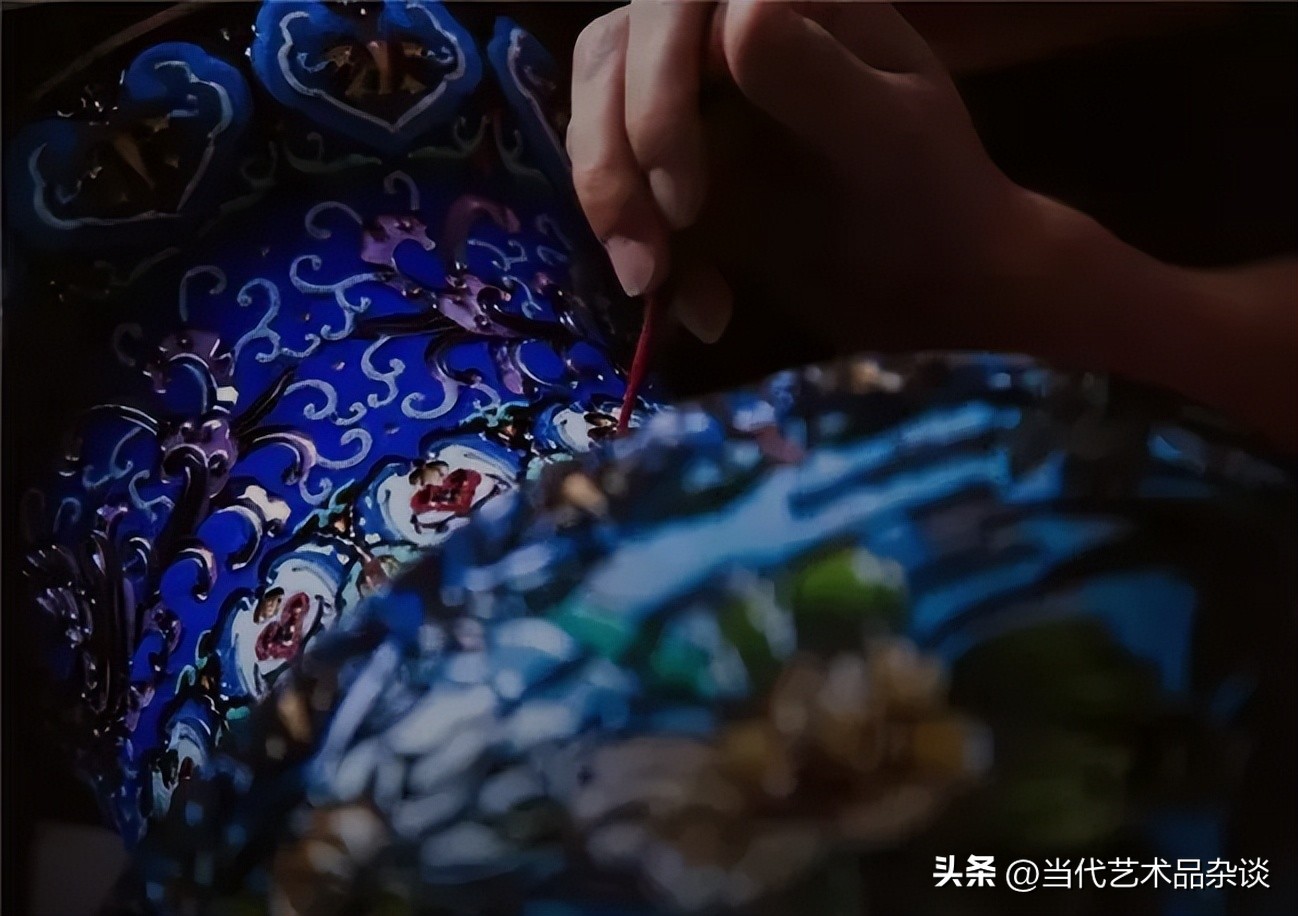 收藏景泰蓝为啥收藏老的,景泰蓝一般什么款式有收藏价值吗