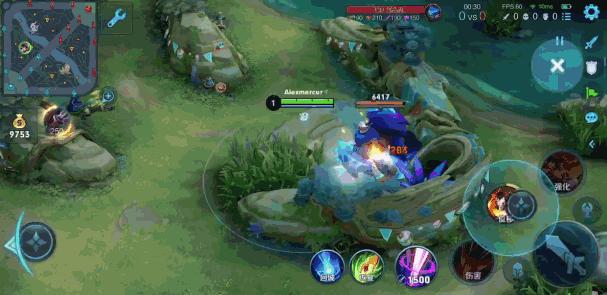 王者荣耀新皮肤露露打野思路教学,娜可露露前尘镜vs不知火舞绯月行