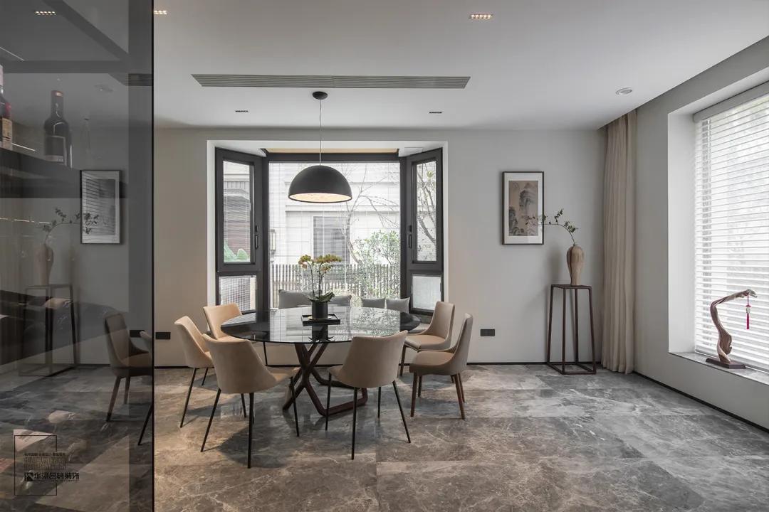 华浔装修中式,华浔现代轻奢别墅