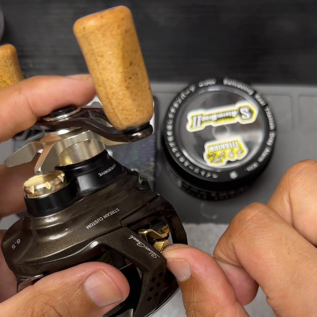 达瓦银溪改装TK全过程#PYL陶瓷轴承#TK钛合金卸力报警#达瓦银溪