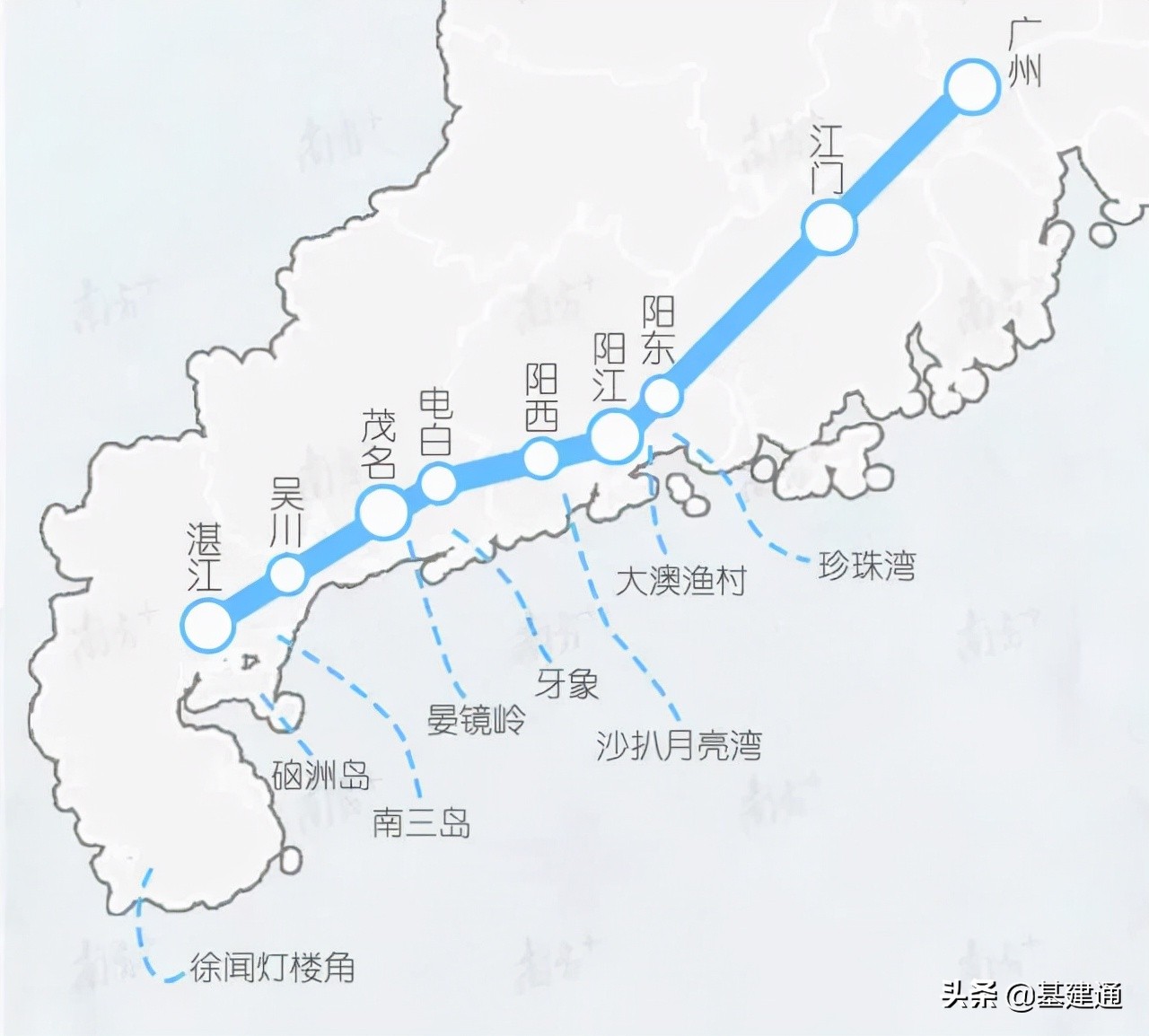 中国沿海高铁最新线路图,已经建成的350km高铁规划图