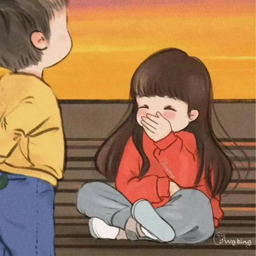 可可爱爱的情侣头像一人一张,对象不是人的情侣头像