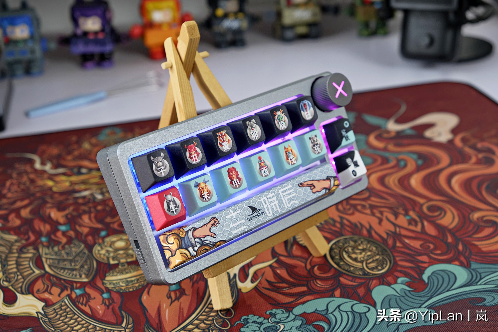 鲨妖锄魔，十二时辰，DarmosharkKT15三模小键盘分享