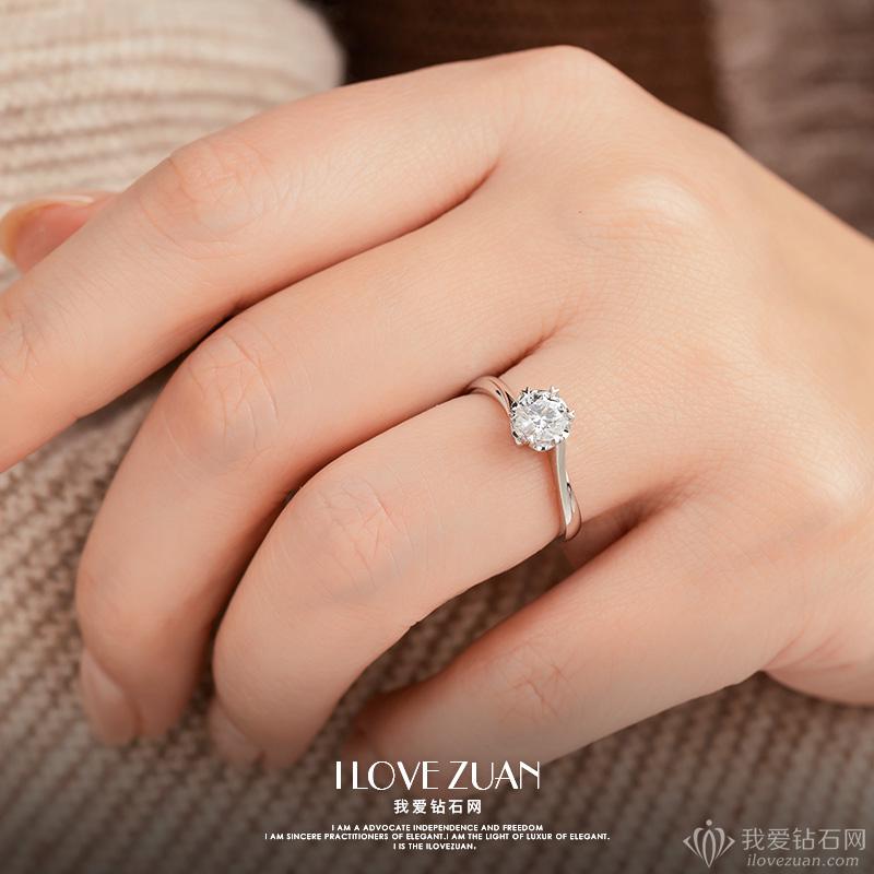 最简单大方的钻戒款式图片大全,70分到1克拉钻戒款式选择